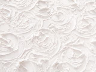 Flower pattern drywall plaster